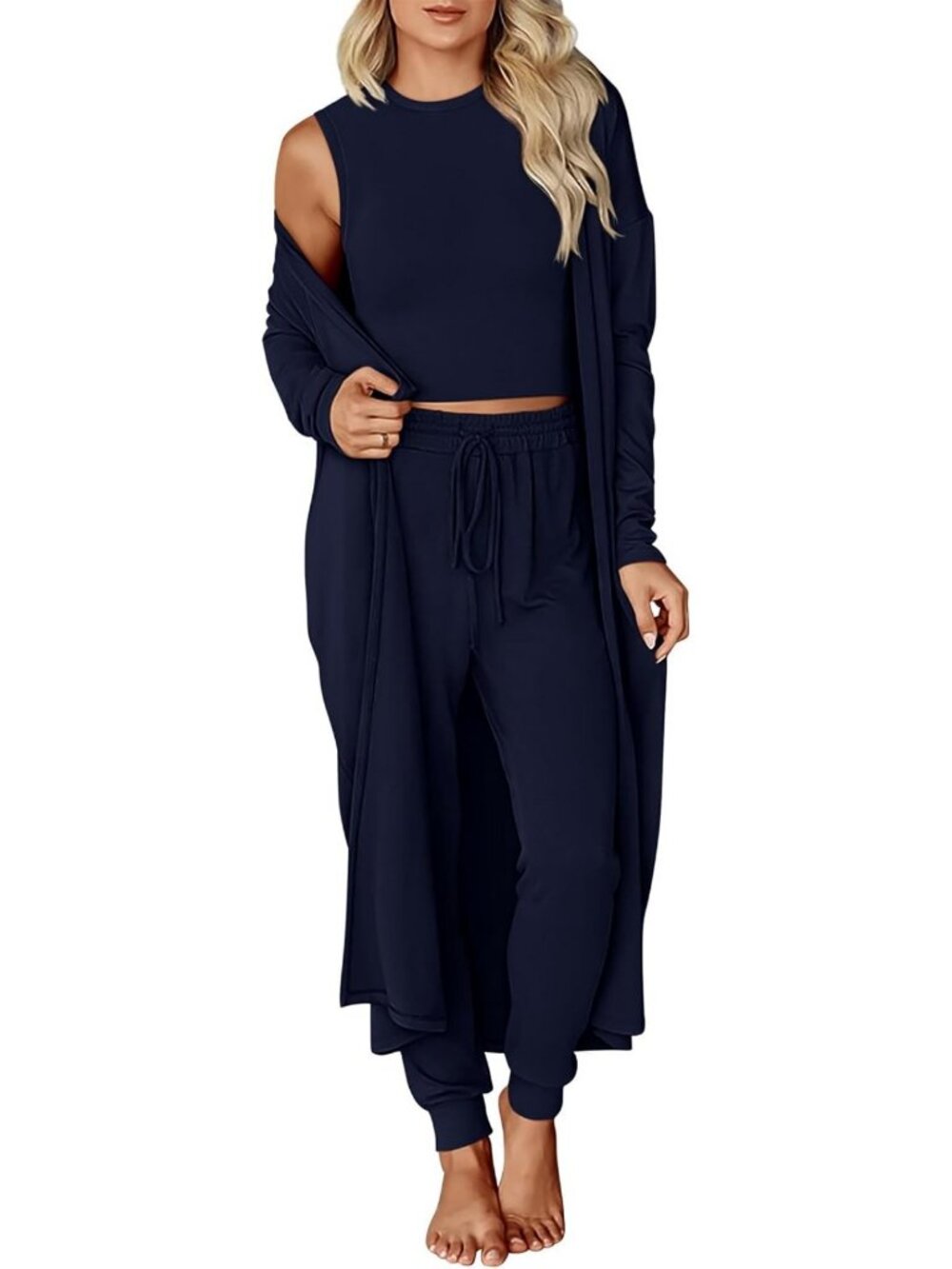 Cozy 3-Piece Lounge Set for Women | Perfect Travel Outfit & Casual Wear